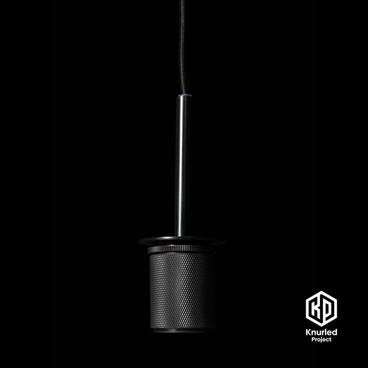 Matte Black Shade Pendant Light + Cone Shade