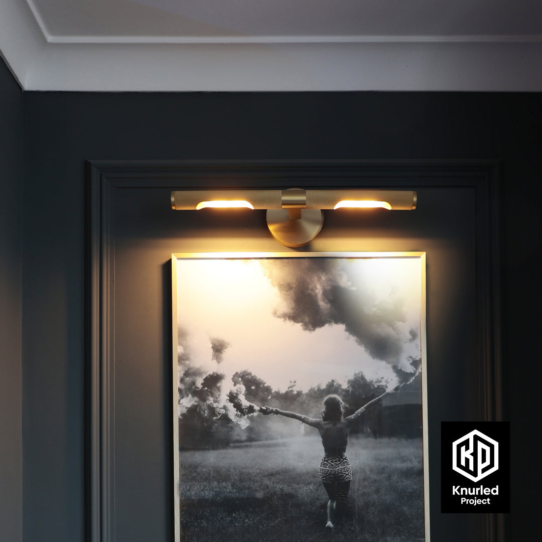 Brass Picture Wall Light